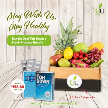 (Bundle Deal) Toh Down & Fresh Produce (2 type...
